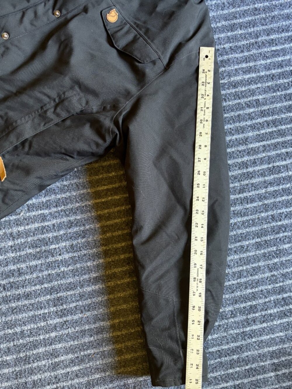 Fjällräven Nuuk Parka Size Large Black  86369 W  Women - Picture 9 of 10